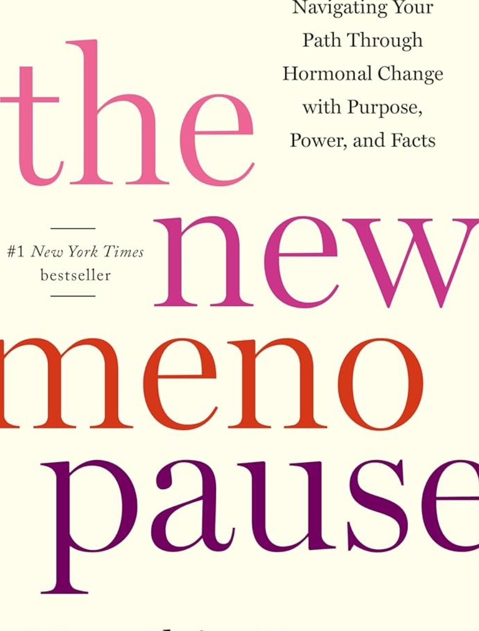 The New Menopause:- Hardcover – by Dr. Mary Claire Haver … USA STOCK