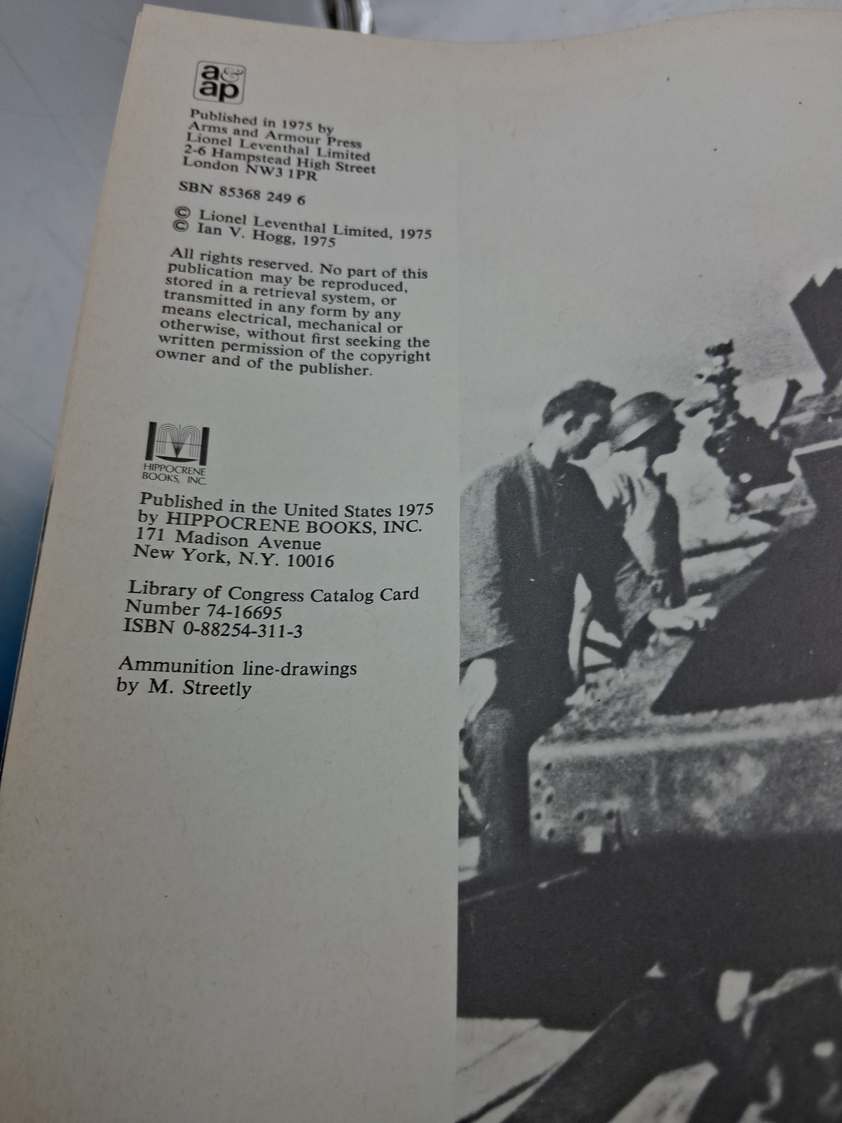 GERMAN ARTILLERY OF WORLD WAR TWO (World War II), Ian V. Hogg