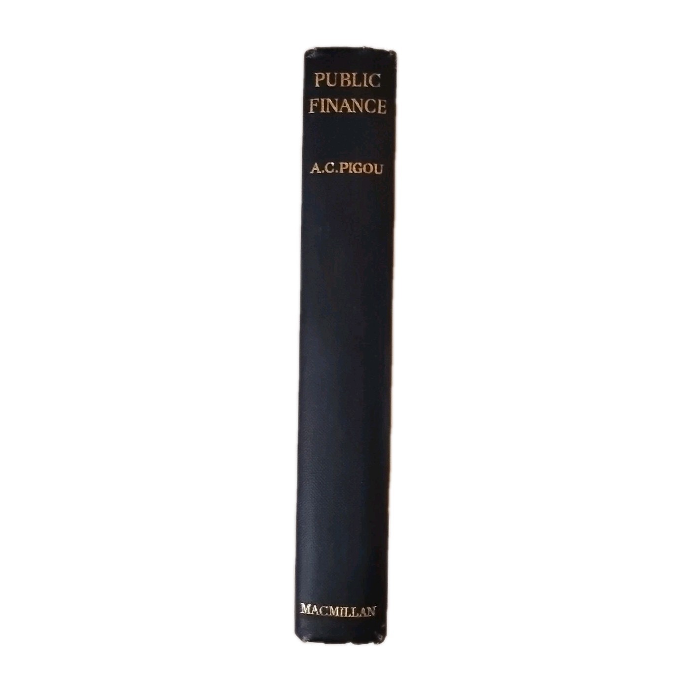 “A Study in Public Finance” A. C. Pigou, 1929