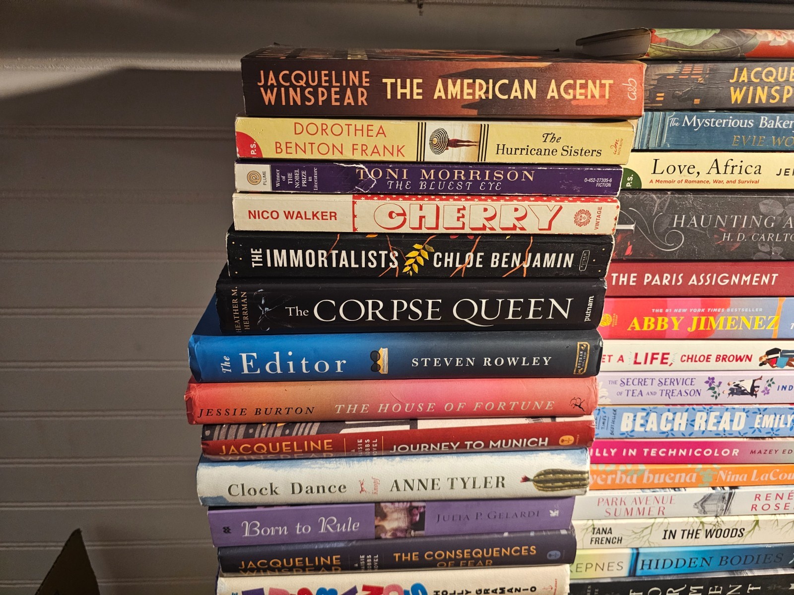Huge Fiction Novel Mystery Cozy Paperback Hardcover Book Lot of 55 Mixed Bundle