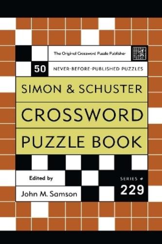John M. Samson Simon and Schuster Crossword Puzzle Book #229 (Paperback)
