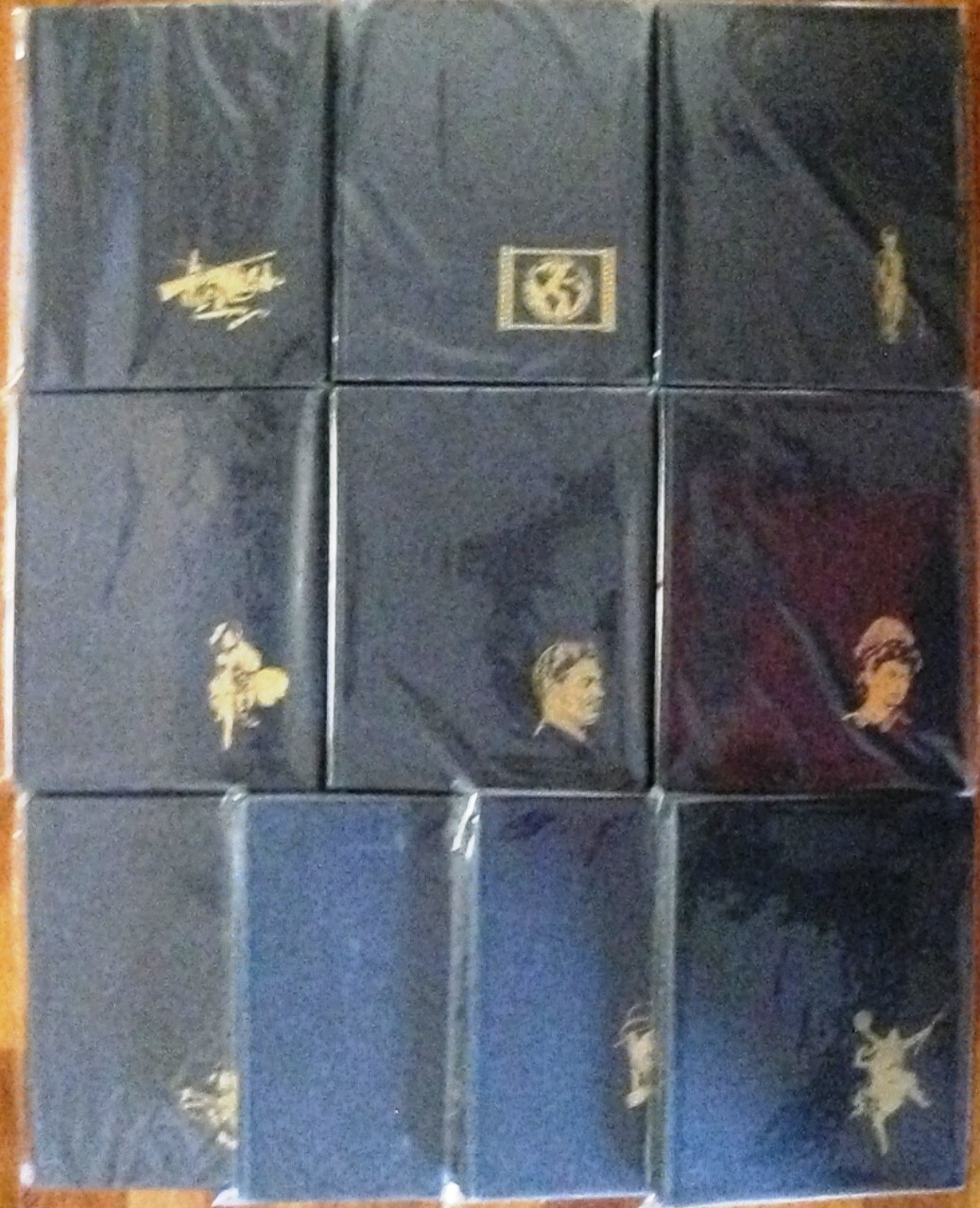 CADILLAC MOVIE BOOKS FROM 1960’S LOT OF 10 – CLARK GABLE, CHARLIE CHAPLIN & 8