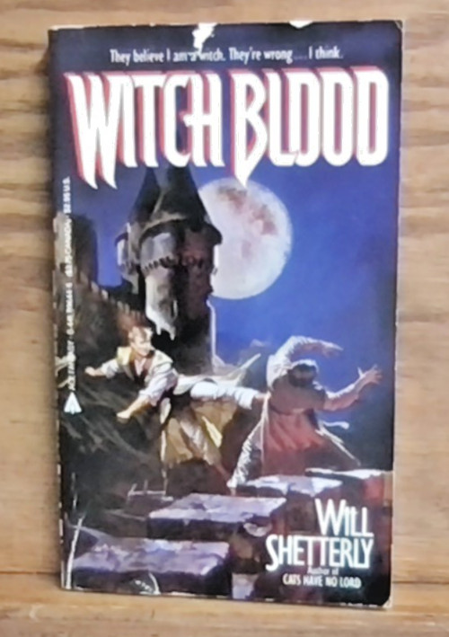 Witch Blood by Will Shetterly Printed in 1976 still in Very Good Condition!