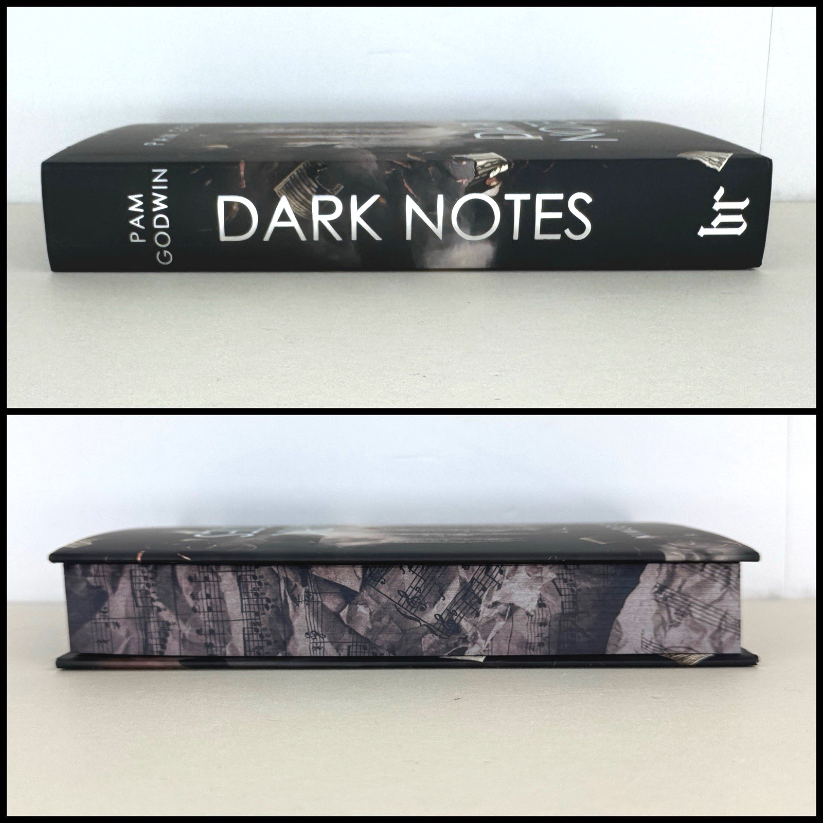 Pam Godwin Dark Notes Blackout Romance NSFW Special Edition Hardcover New