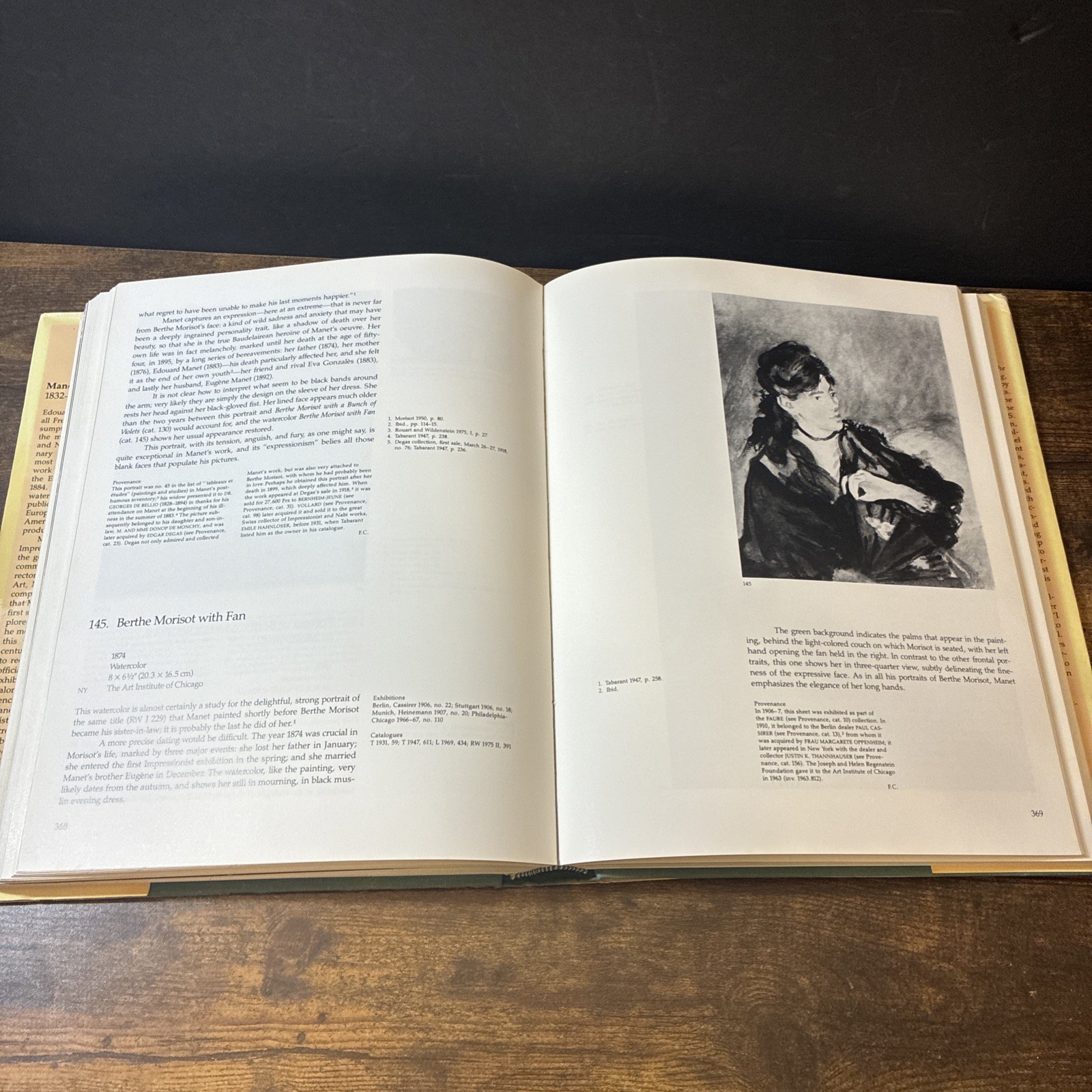 Edouard Manet 1832-1883: Metropolitan Museum Of Art (1983) Hardcover First Ed