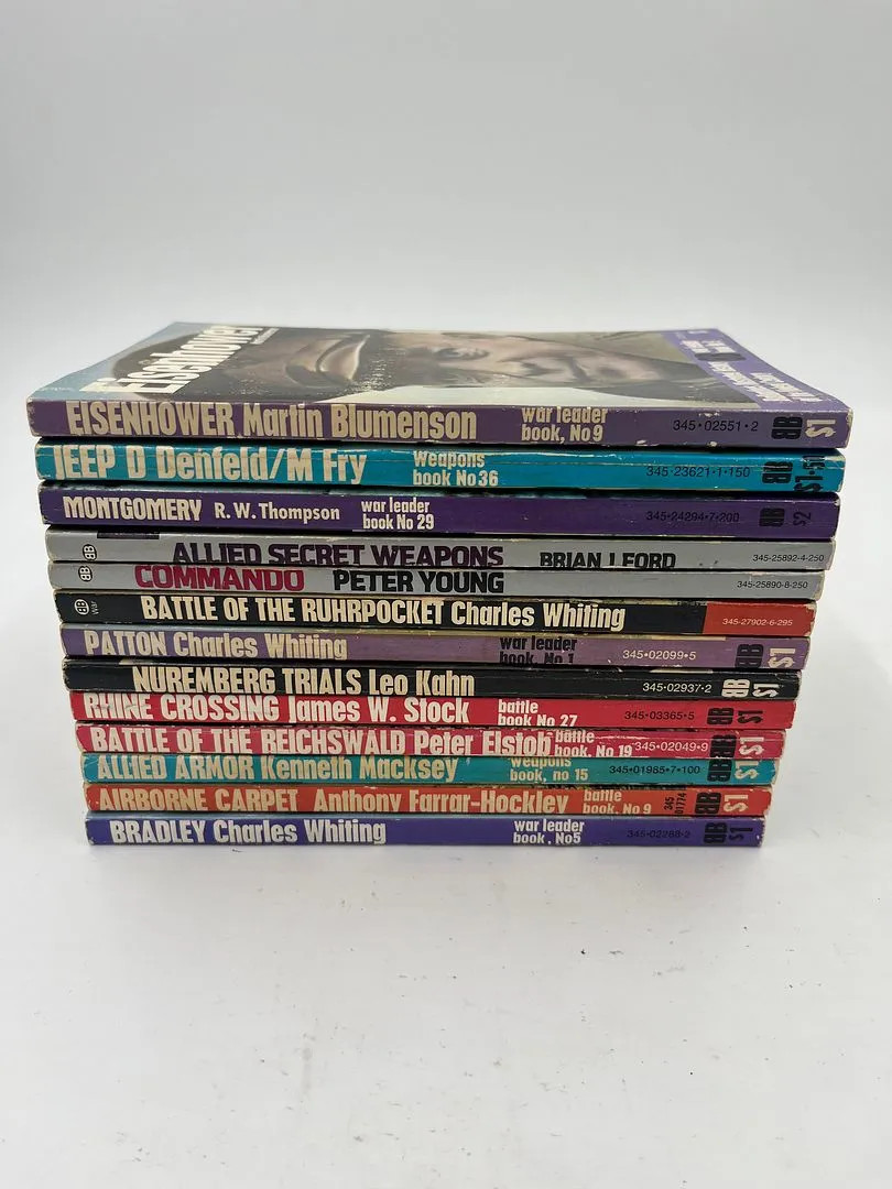 Ballantine’s Illustrated History Collection of 13 Books on War