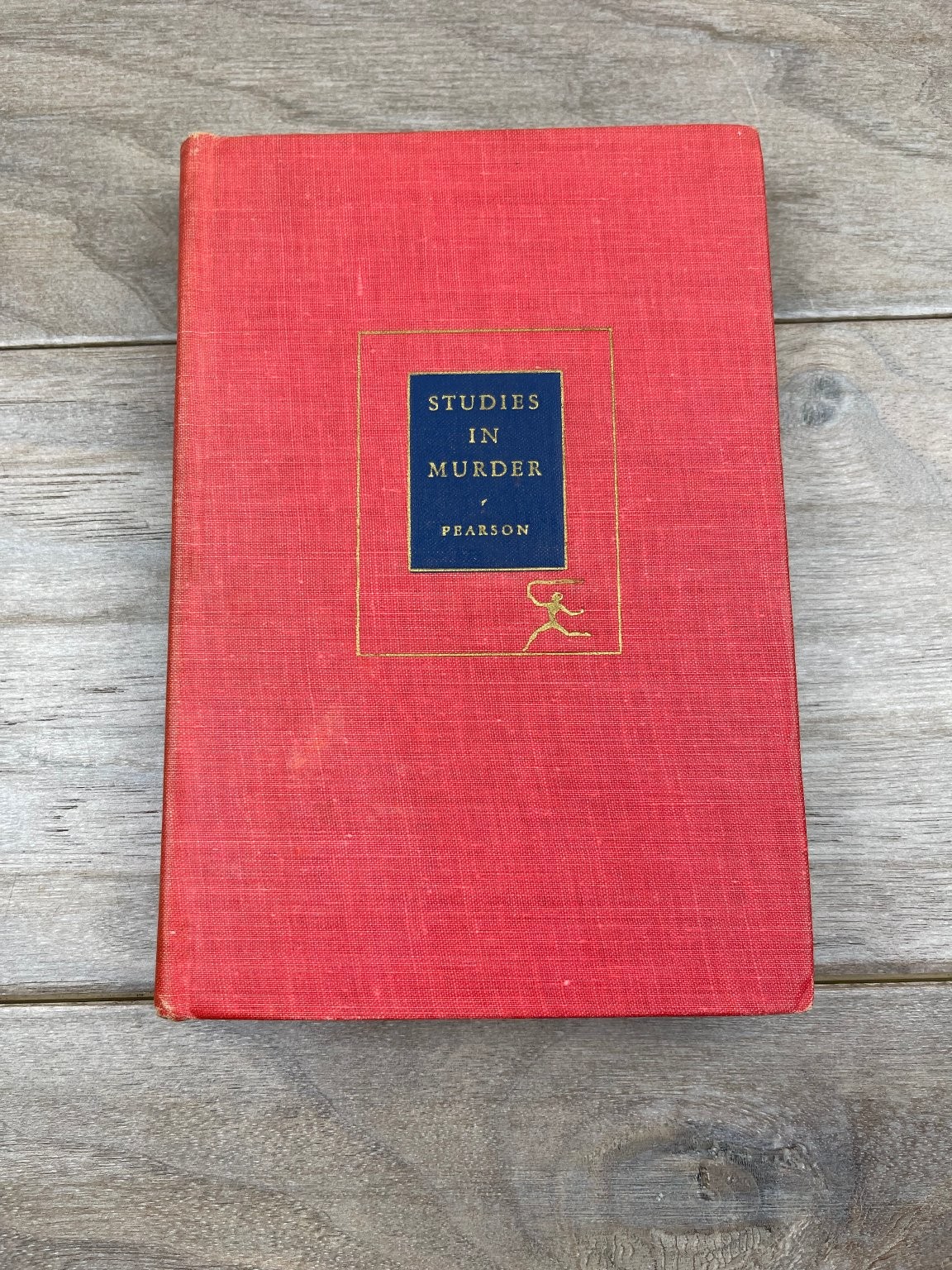 Studies in Murder Edmund Pearson 1938 Modern Library Edition Crime