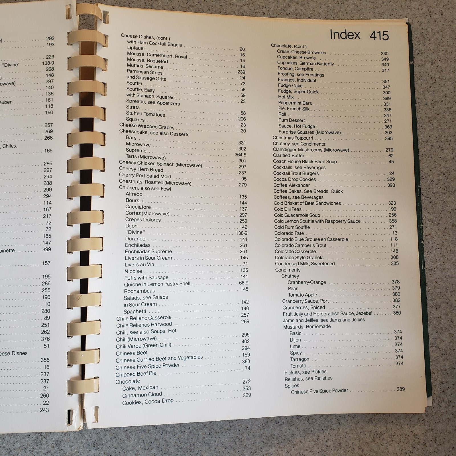Colorado Cache Cookbook 430 Pages Great Book