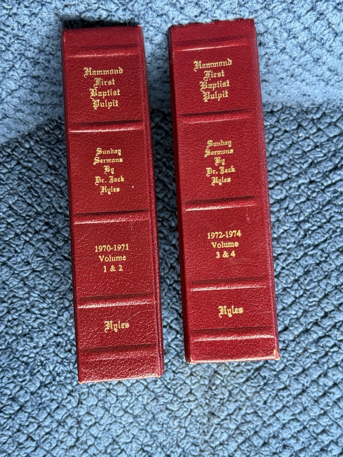 Hamond First Baptist Pulpit (Vol. 1&2, 3&4) by Jack Hyles