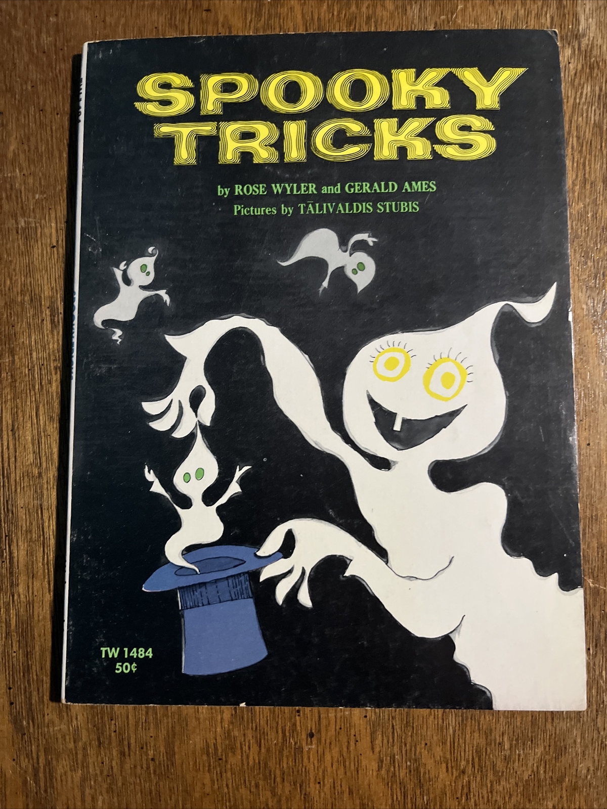 Spooky Tricks Used Softcover 1970 Rose Wyler and Gerald Ames