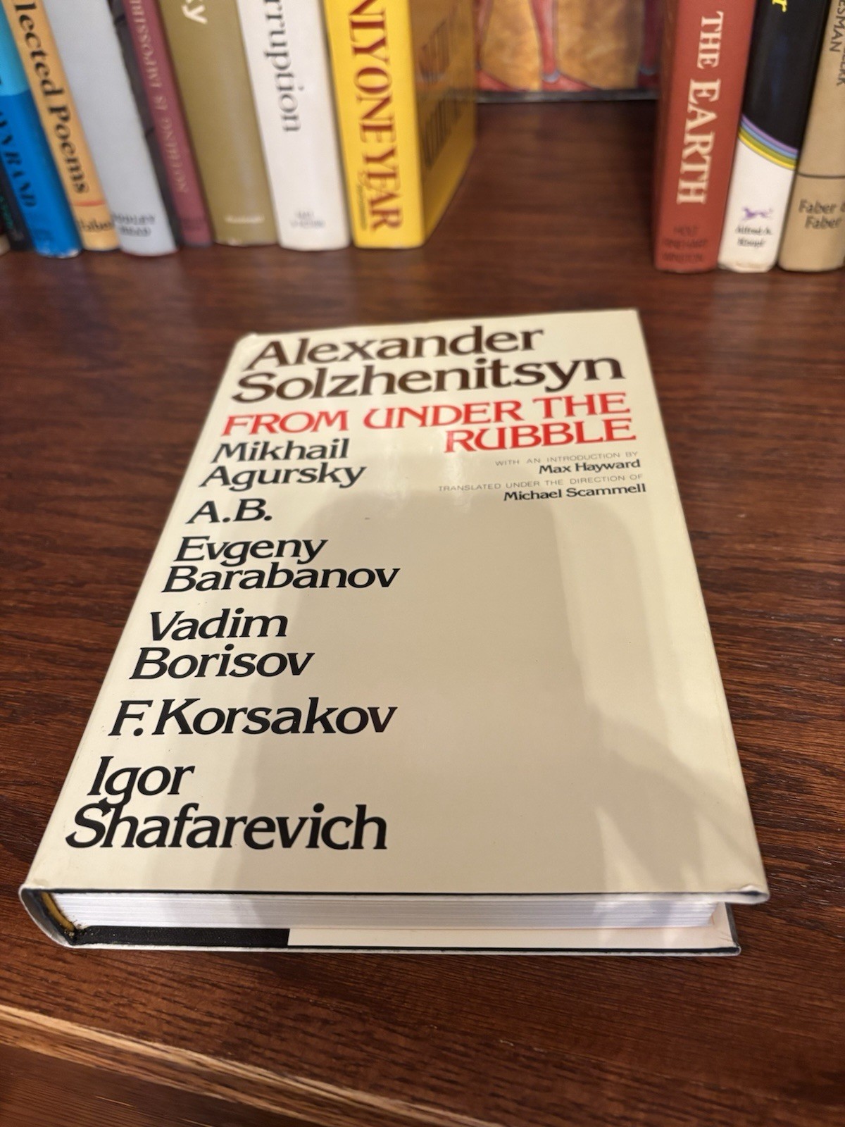 From Under the Rubble. Alexander Solzhenitsyn. 1st HC Ptg. LB 1975. (Fine in VG+