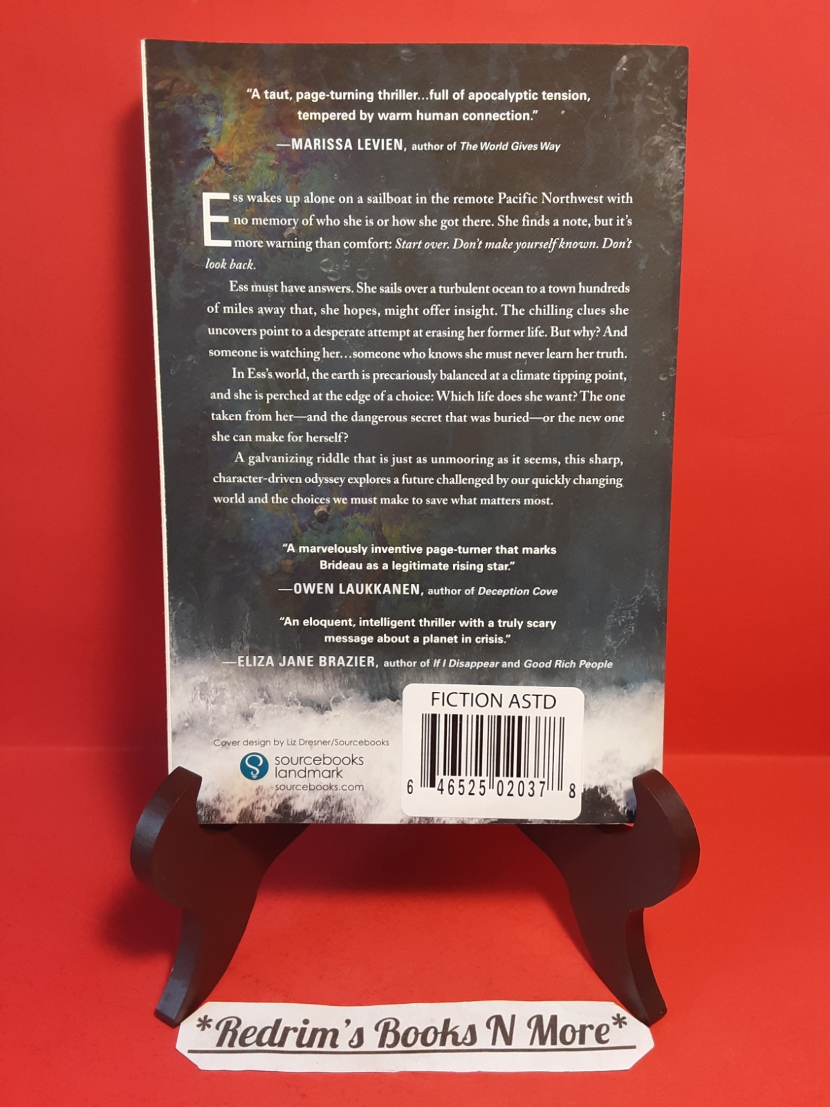 Adrift Lisa Brideau NEW Softcover VERY GOOD Thriller Fiction