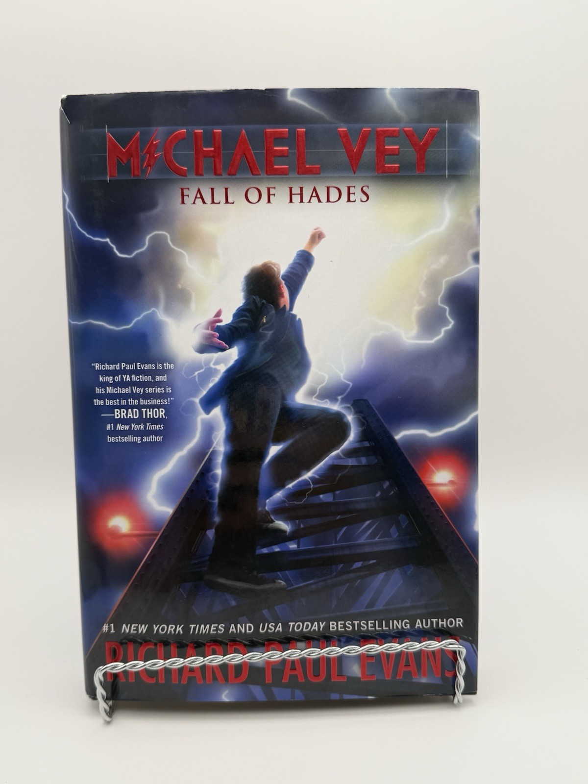 Michael Vey 6 Fall of Hades Richard Paul Evans Hardcover 2016 First Edition