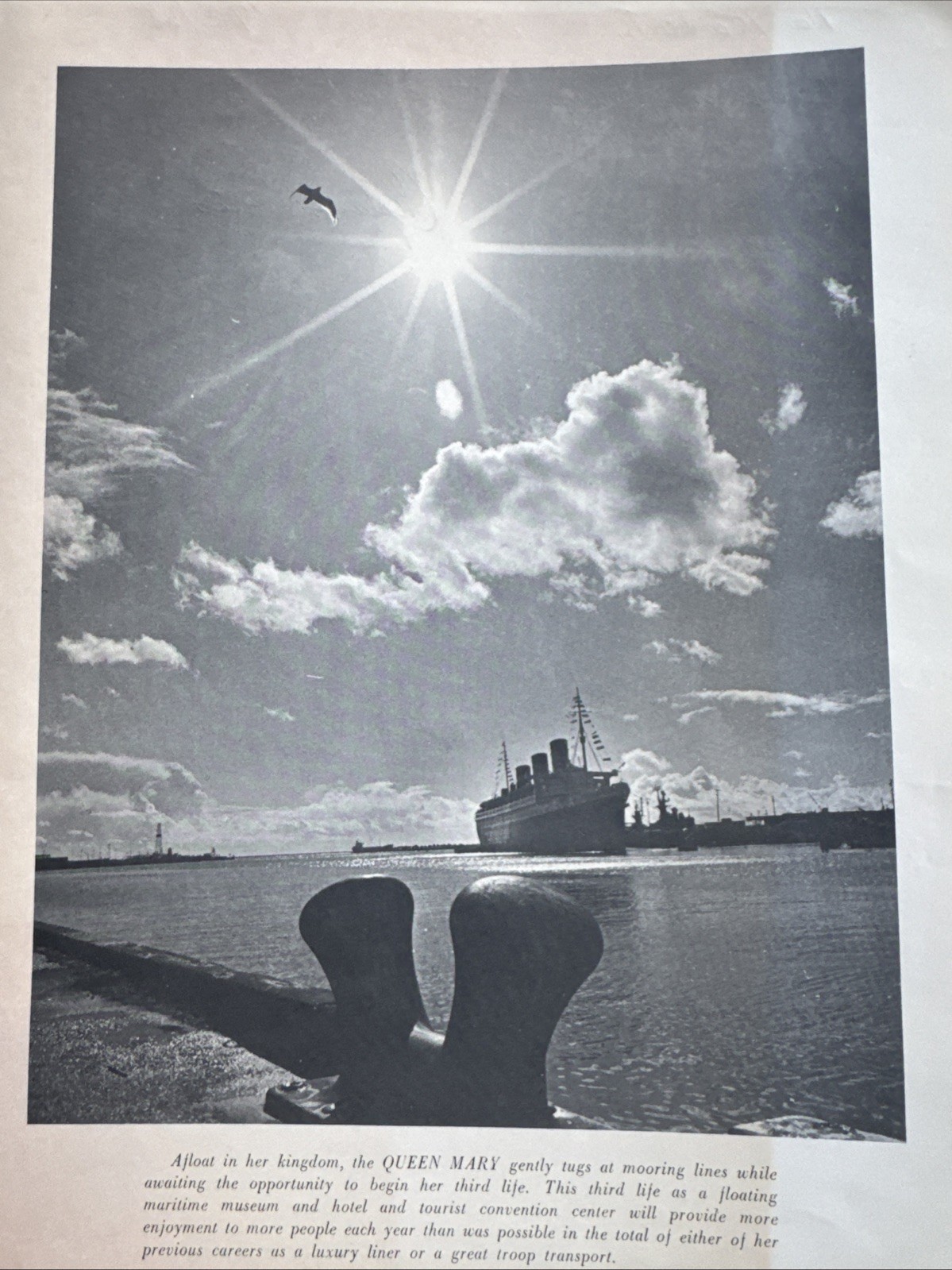 The Queen Mary Past, Present & Future 1967 Leo J. Greene City Mgr. Of Long Beach