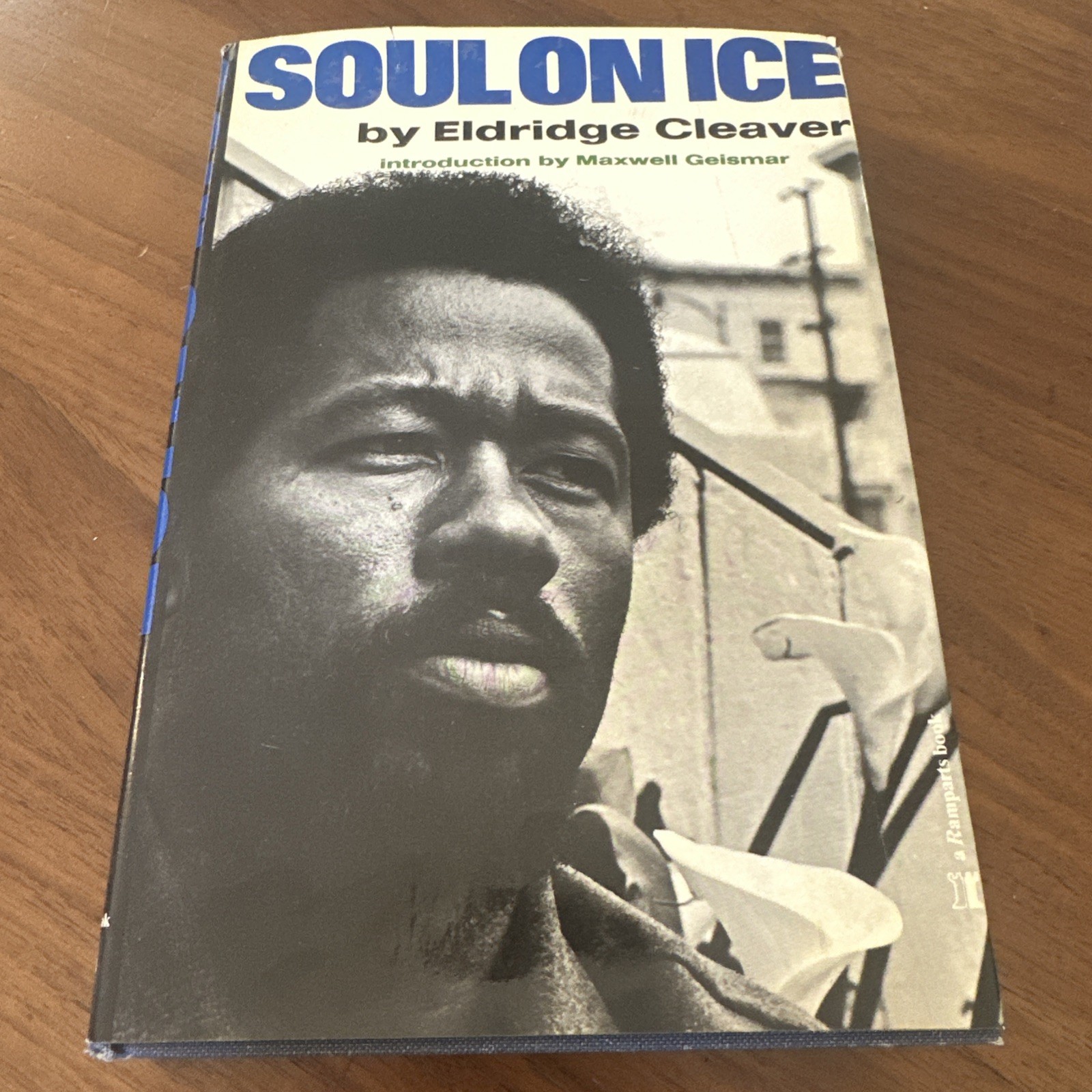 Soul on Ice Eldridge Cleaver Black Panthers History HC DJ 1st Edition 12th Print