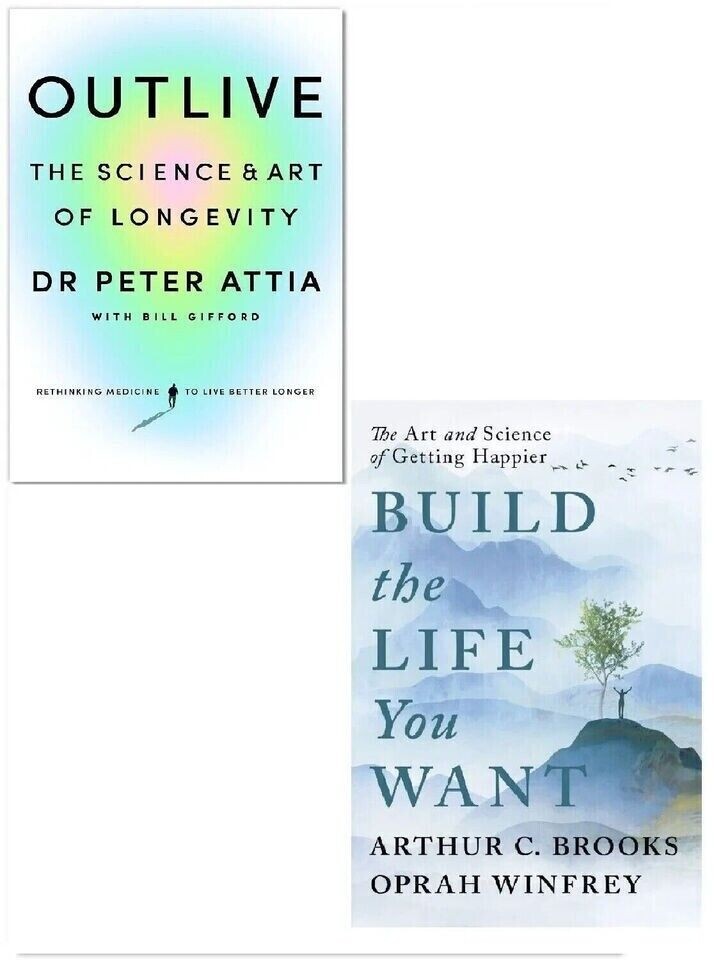 Outlive & Build the Life You Want combo Paperback Book New Stock Fast Shipping