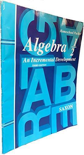 Saxon Algebra 12: An Incremental Development – Paperback – ACCEPTABLE