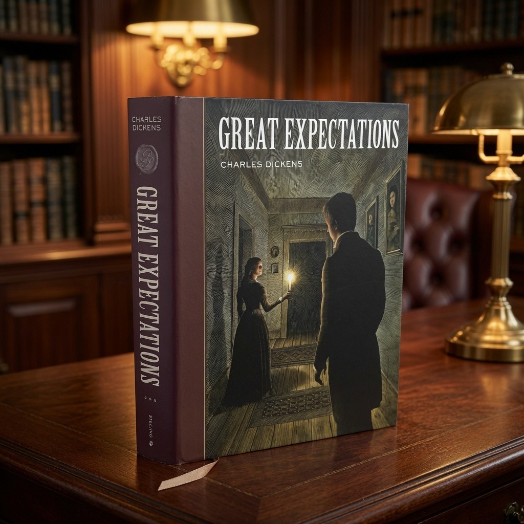 Great Expectations Charles Dickens Sterling Classics Illustrated HC Excellent