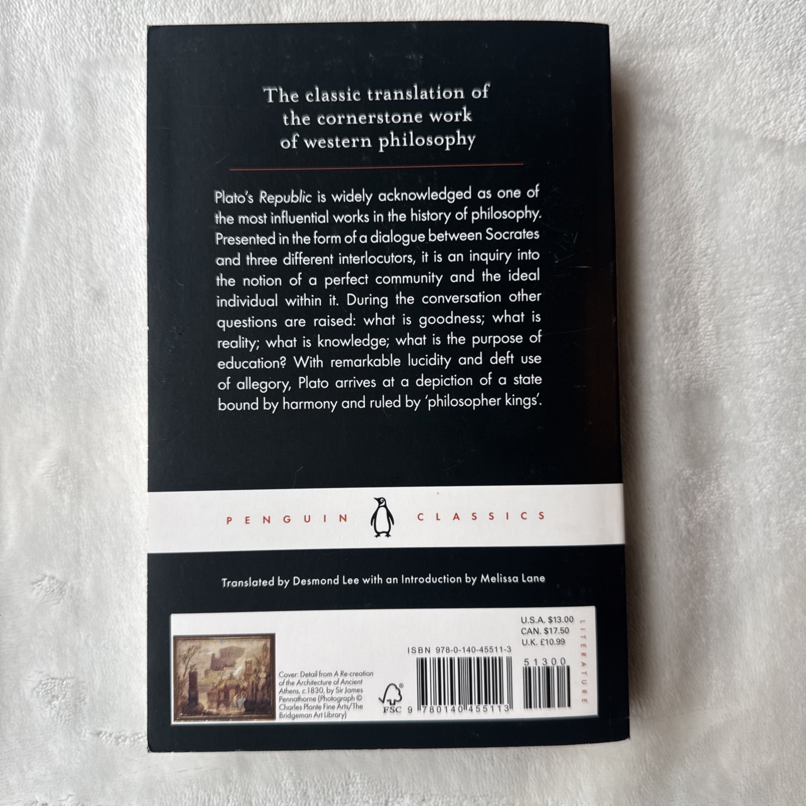 Plato The Republic Aristotle Poetics Penguin Classics Book Lot Philosophy Set