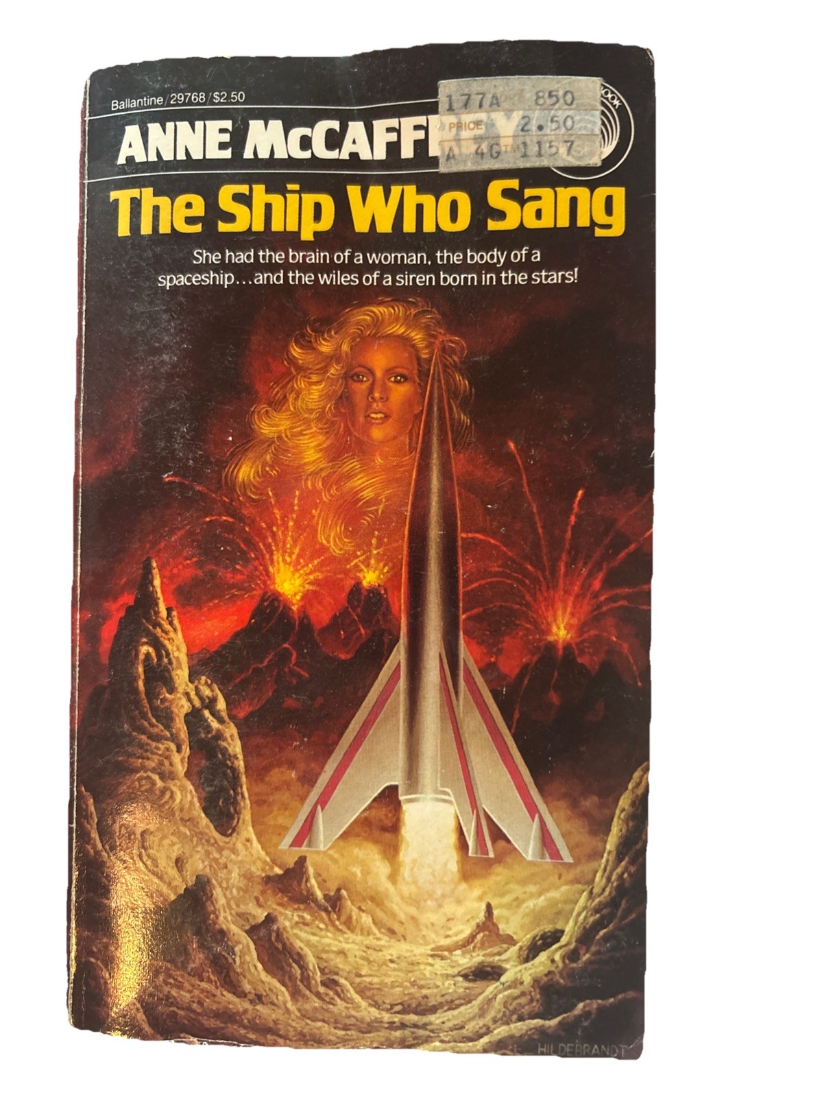 1983 The Ship Who Sang by Anne McCaffrey Ballantine Books Del Rey