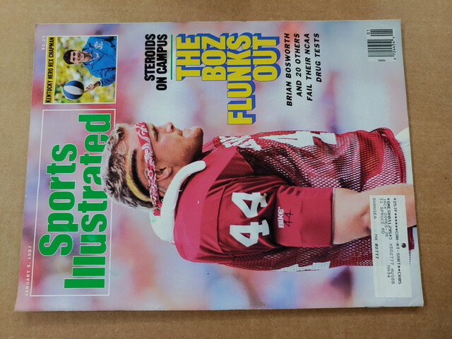 Sports Illustrated Brian Bosworth Drug Tests January 5, 1987 M283