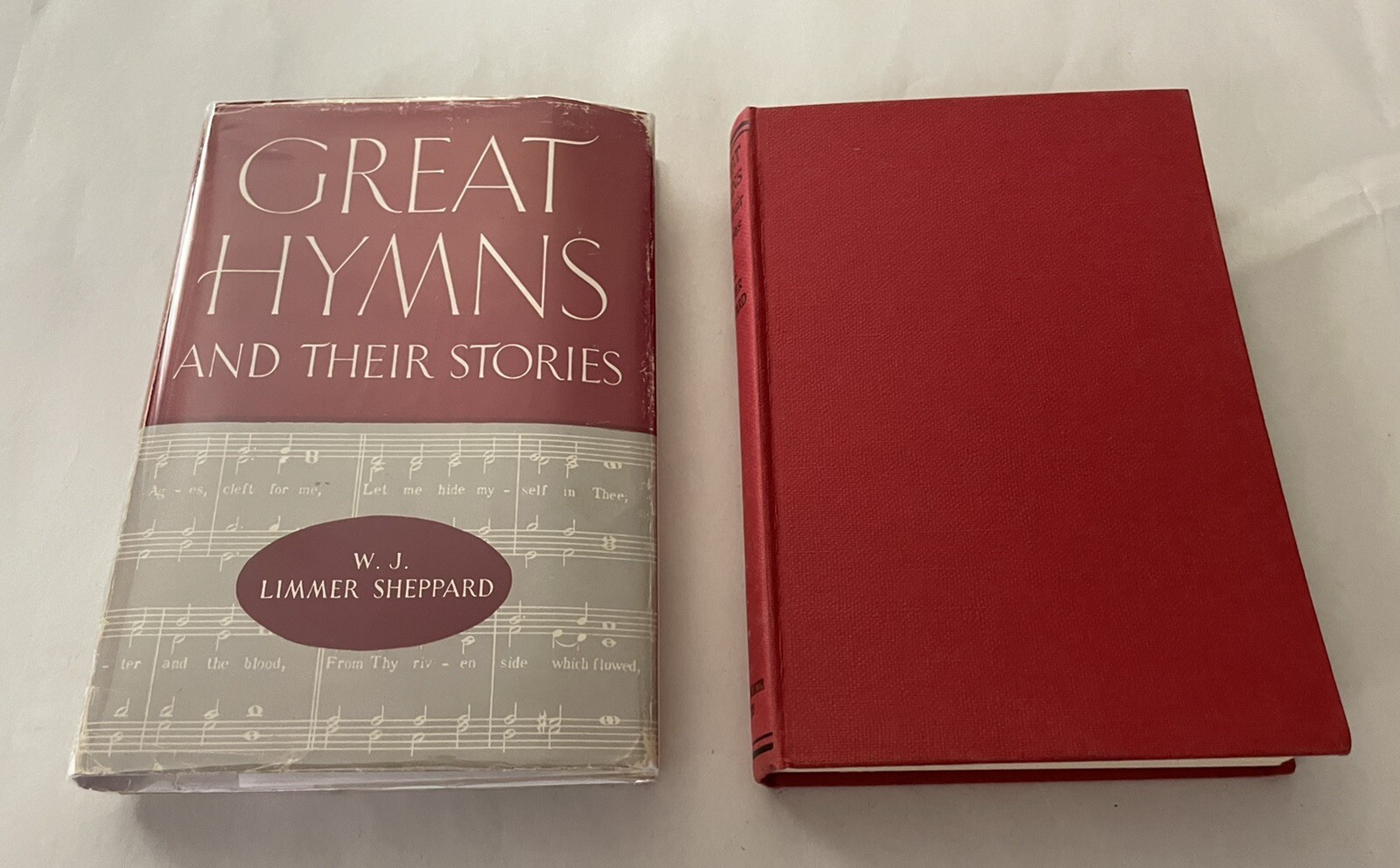 Great Hymns and Their Stories W. J. Limmer Sheppard with Rare Dust Jacket￼ 1962