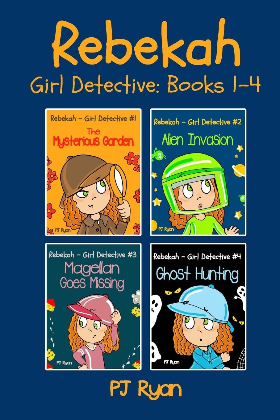 Rebekah – Girl Detective Books 1-4: Fun Short Story Mysteries for Children A…
