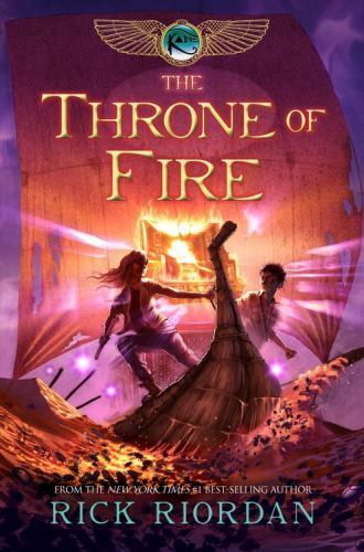 The Throne of Fire; The Kane Chronicles, Bo- 1423142012, paperback, Rick Riordan