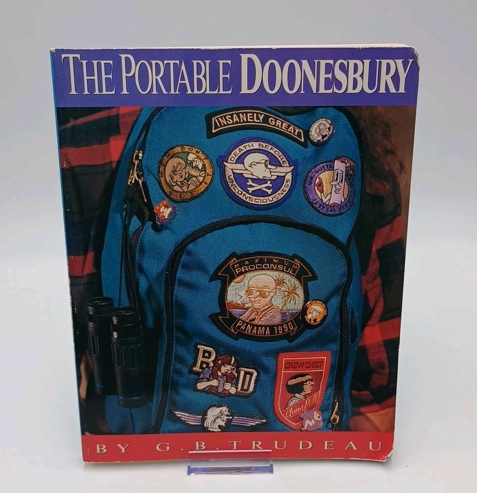 Lot Of 3 Doonesbury Books G.B. Trudeau Portable Doonesbury Planet Doonesbury
