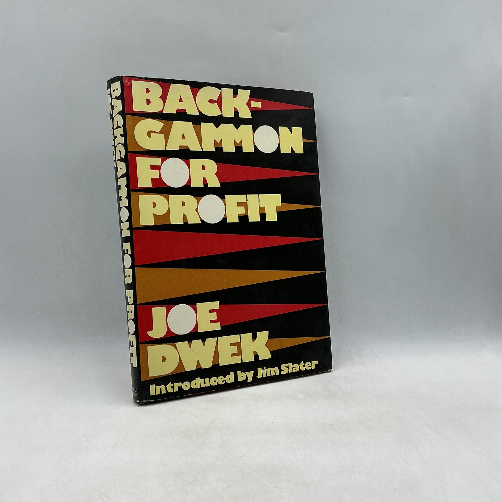 BACKGAMMON FOR PROFIT Joe Dwek 1975 HC Weidenfeld & Nicolson UK
