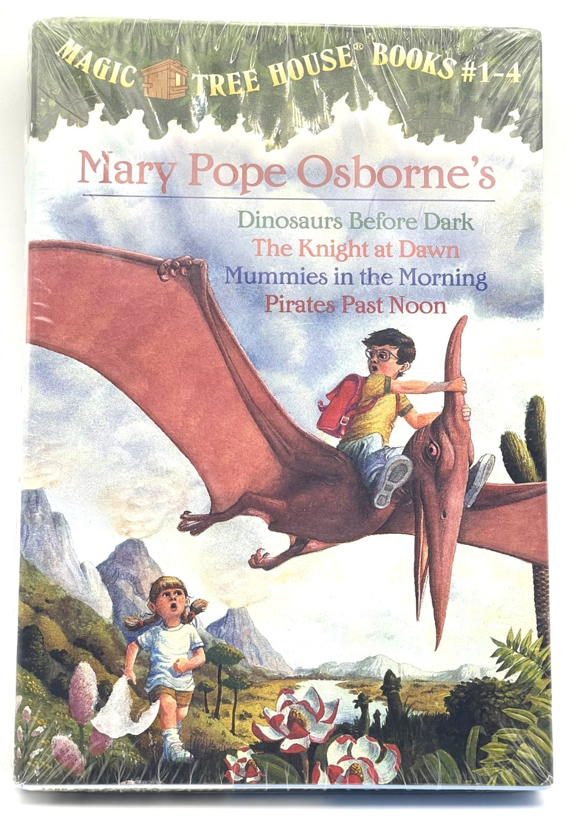 Magic Tree House Boxed Set, Books 1-4 By Mary Pope Osborne’s Brand New Sealed