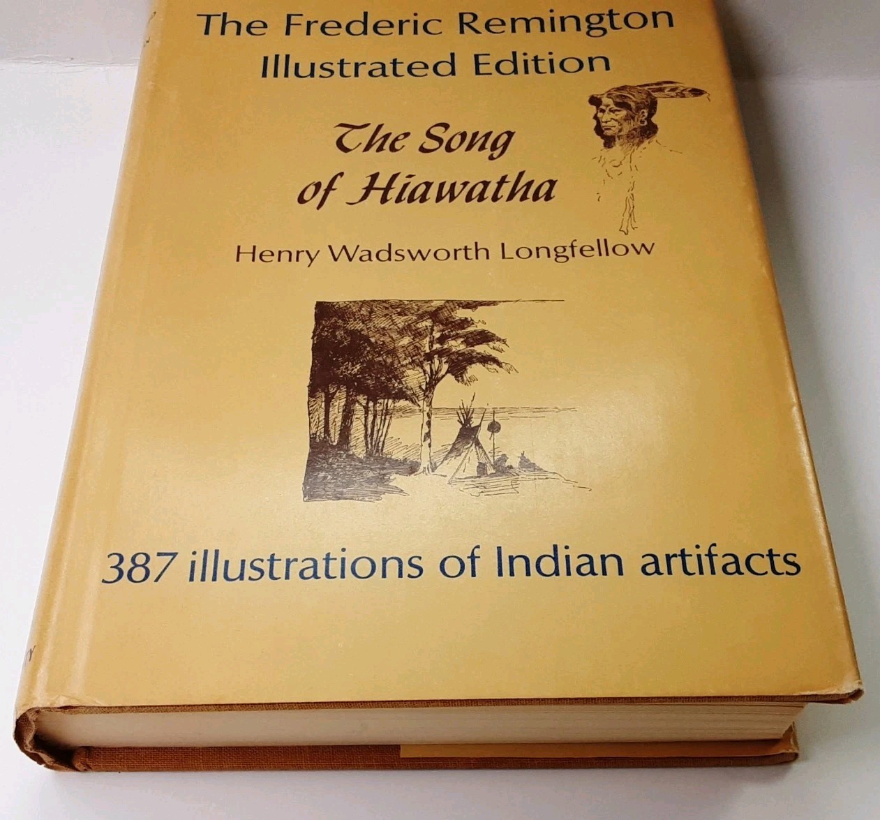 Frederick Remington Illus Edition SONG of HIAWATHA Henry Wadsworth Longfellow HC