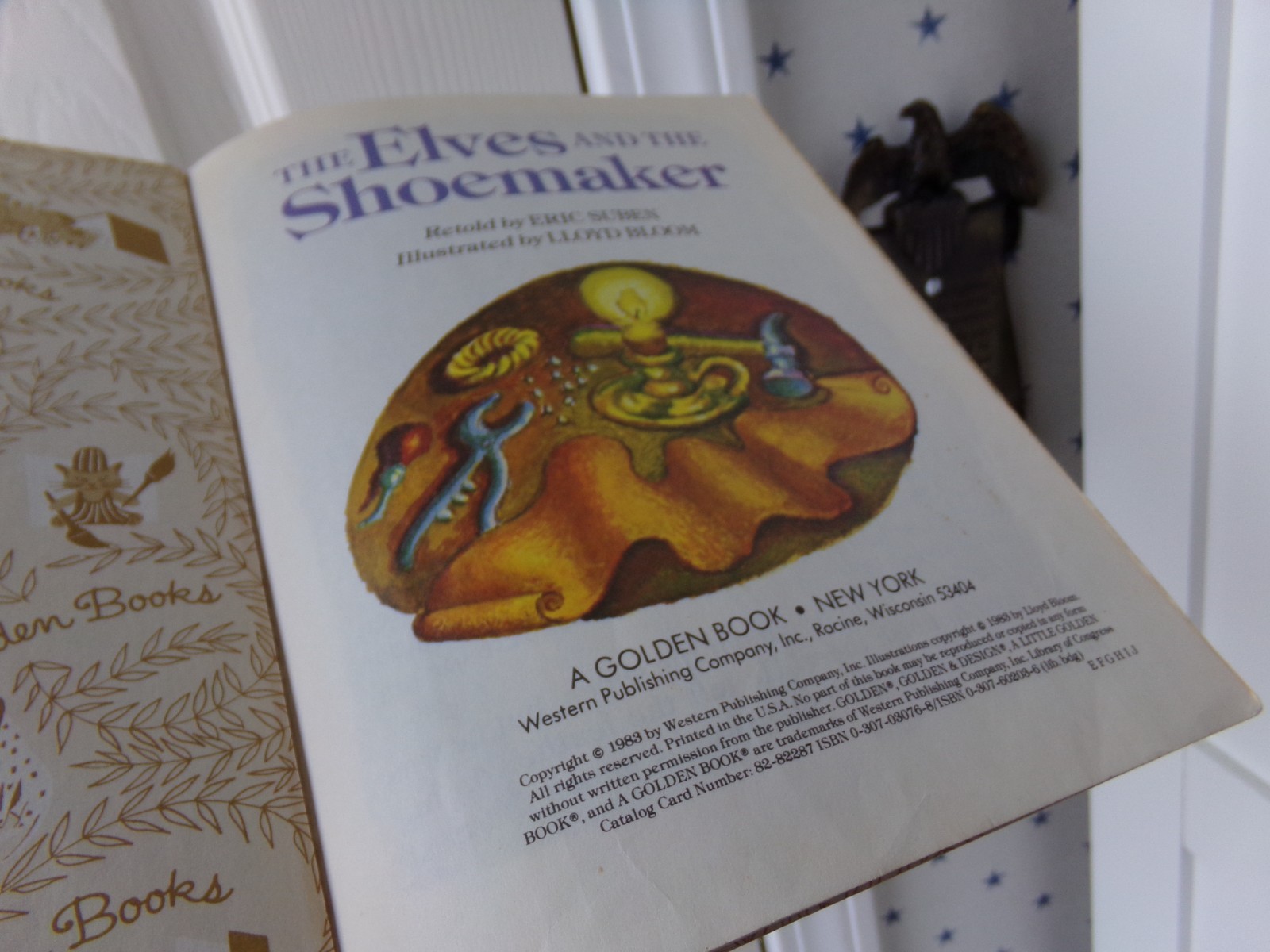 The Elves and the Shoemaker Eric Suben A Little Golden Book VTG 1983 307-56 USA
