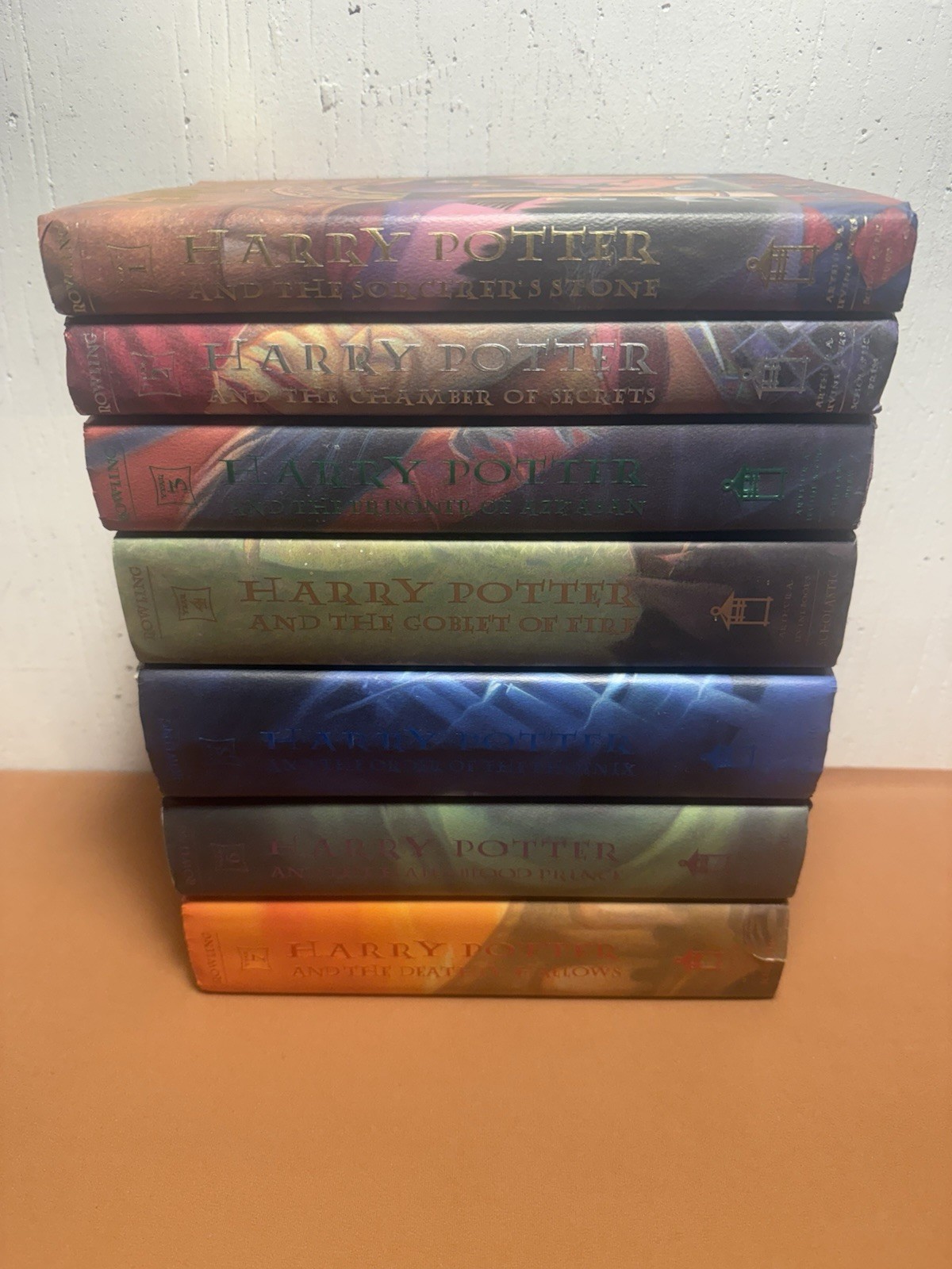 Harry Potter Complete Hardcover Set Books 1-7 Set (J.K. Rowling)