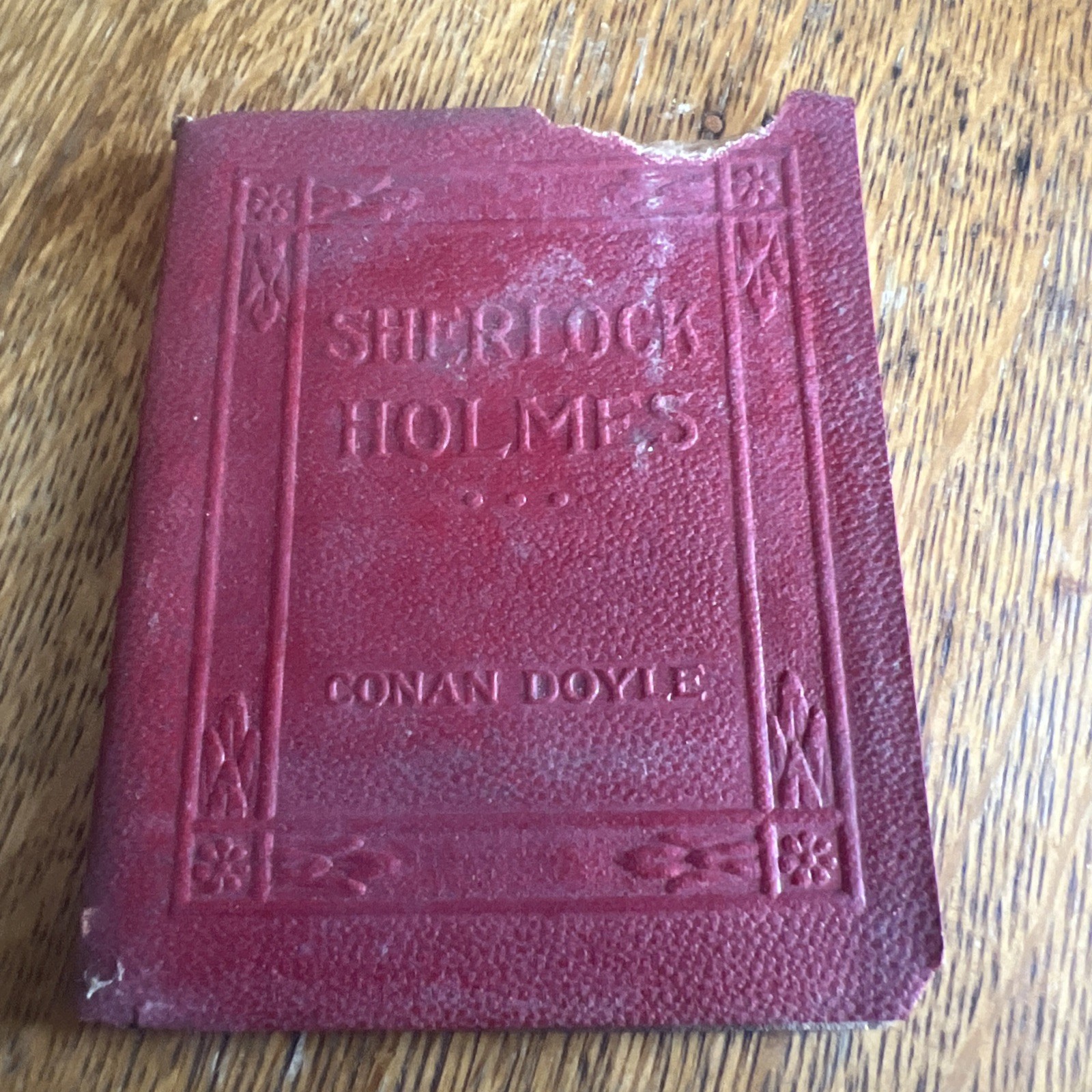 1920s Small Red Book TALES OF SHERLOCK HOLMES Sir A. Conan Doyle Little Luxart
