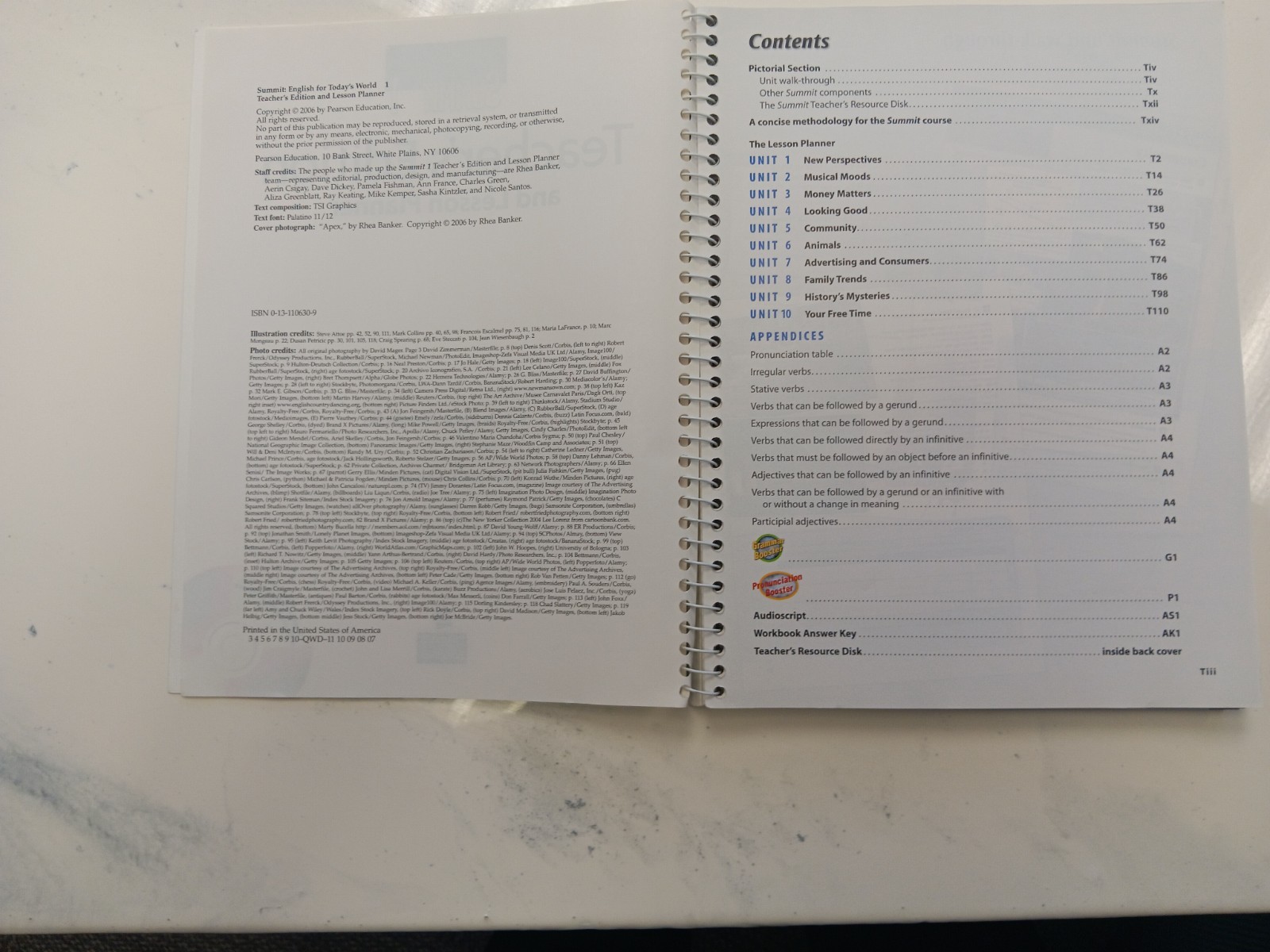 Summit 1 Teacher’s Edition and Lesson Planner With CD Joan Saslow Allen Ascher