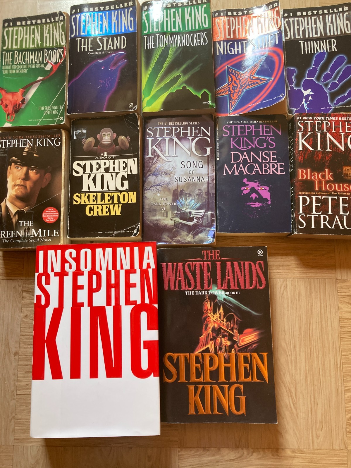 Stephen King Paperback Lot of 12 Horror