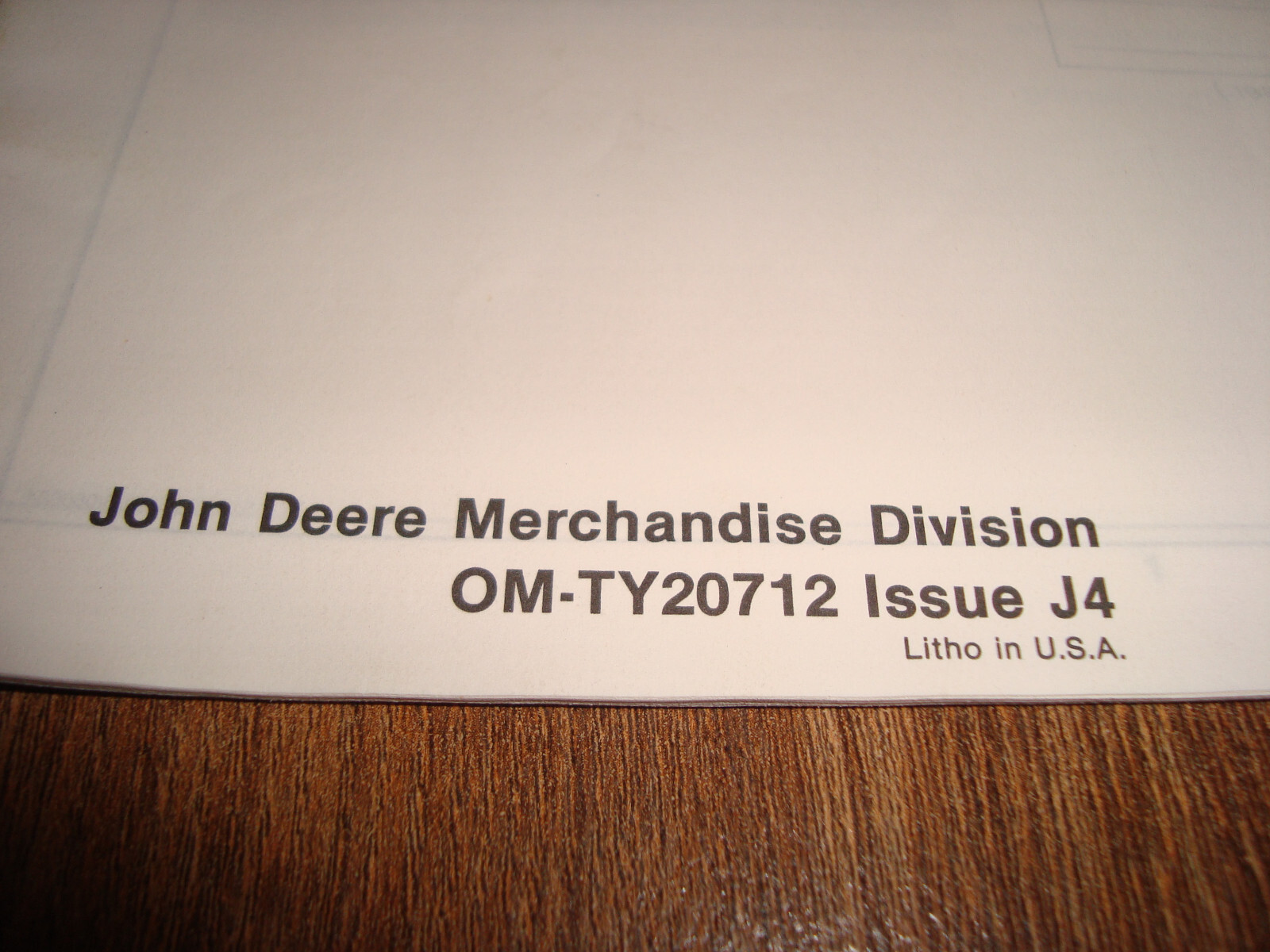 John Deere Operators Manual 100G 200G Gasoline Trimmer Edger OM-TY20712 Issue J4