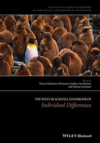 THE WILEY-BLACKWELL HANDBOOK OF INDIVIDUAL DIFFERENCES By Tomas VG