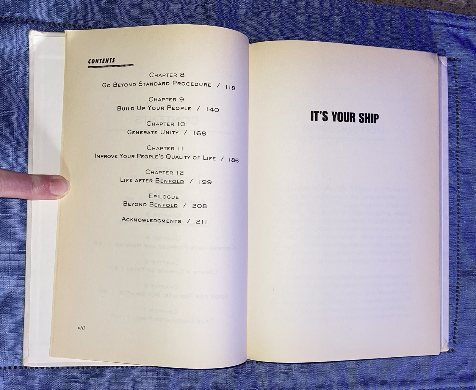 It’s Your Ship: Management Techniques Navy Capt. D. Michael Abrashoff Signed HC