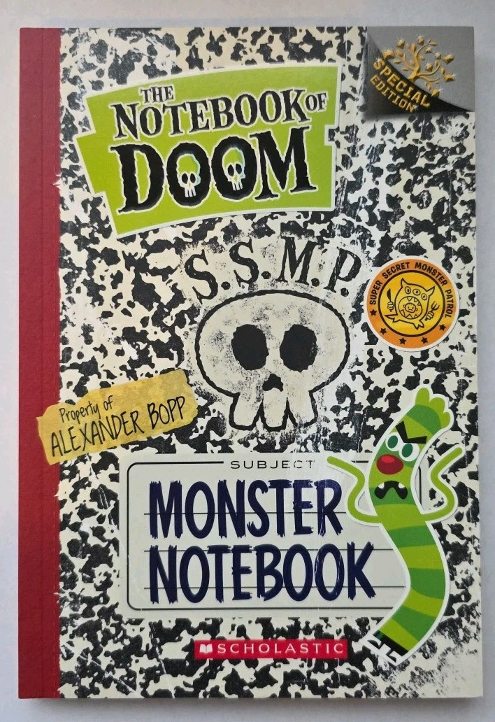 Monster Notebook: A Branches Special Edition (The Notebook of Doom) – Paperback