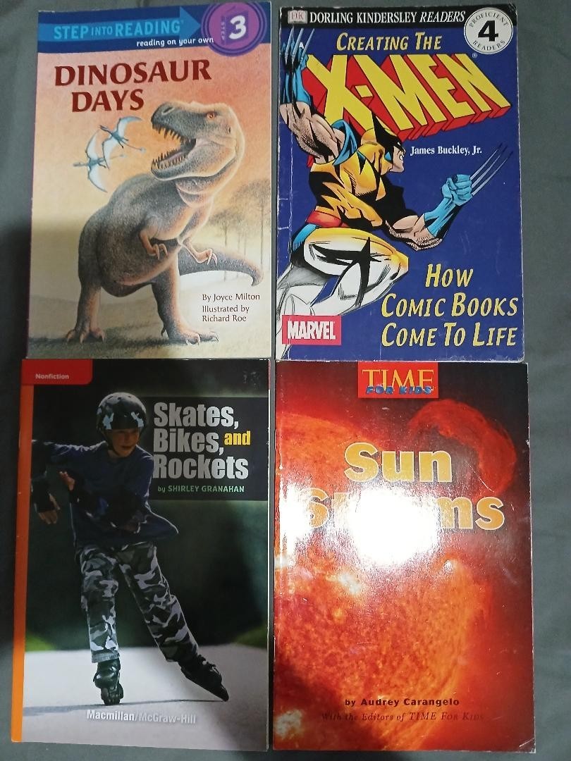 Lot of 19 BOYS Reading Level 3 – 4 ACCELERATED READERS 3rd 4th Grade comics VGUC