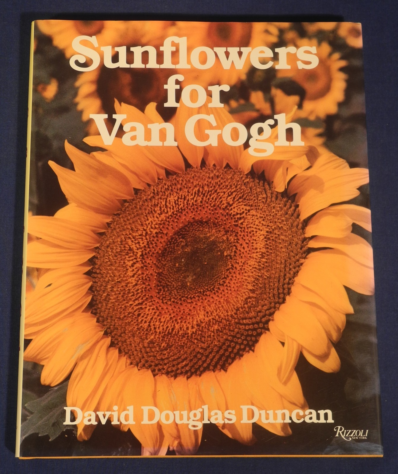 Sunflowers for Van Gogh by David Douglas Duncan – Large Picture Book HC/DJ illus