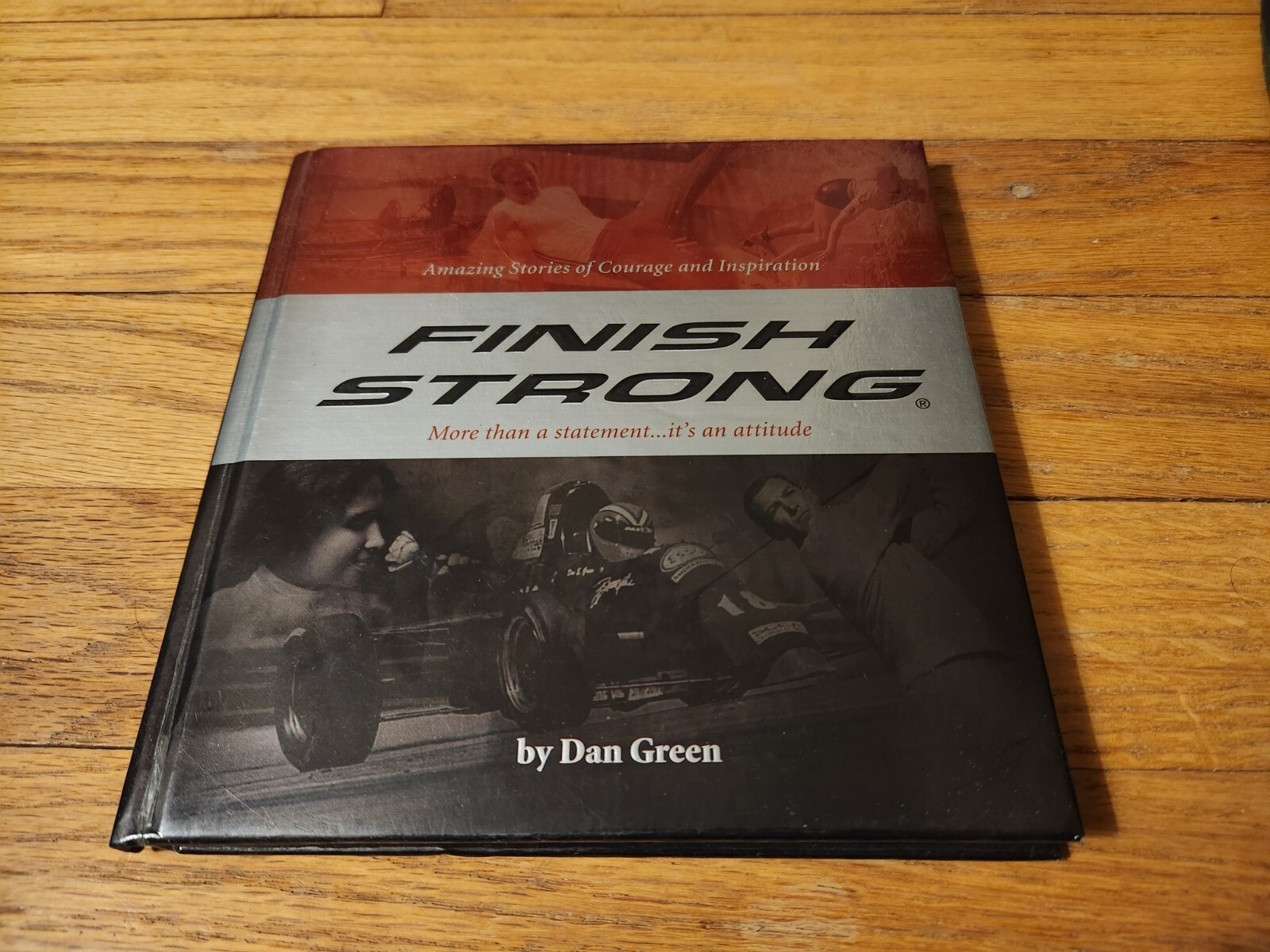 Dan Green SIGNED Finish Strong 20 Inspirational Chapters 2008 First Edition COA