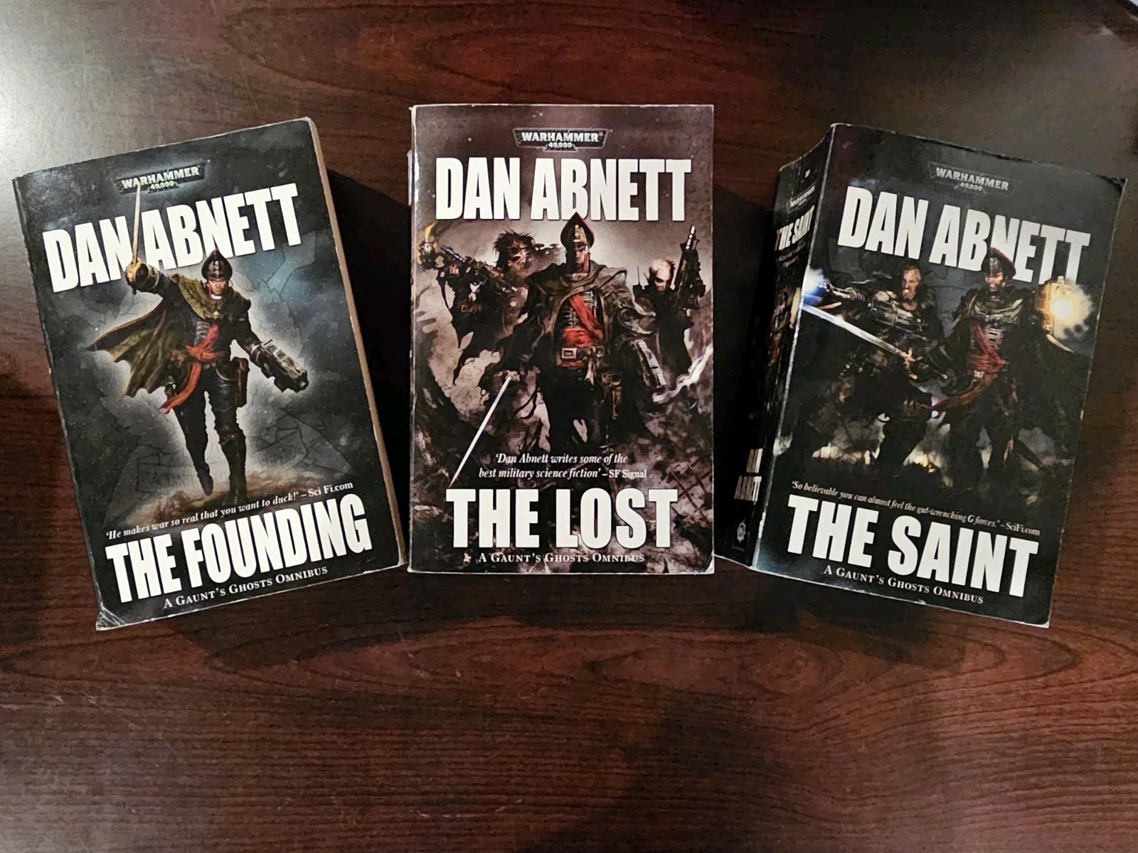Dan Abnett The Lost / The Founding / The Saint Gaunt’s Ghosts Omnibus (Lot of 3)