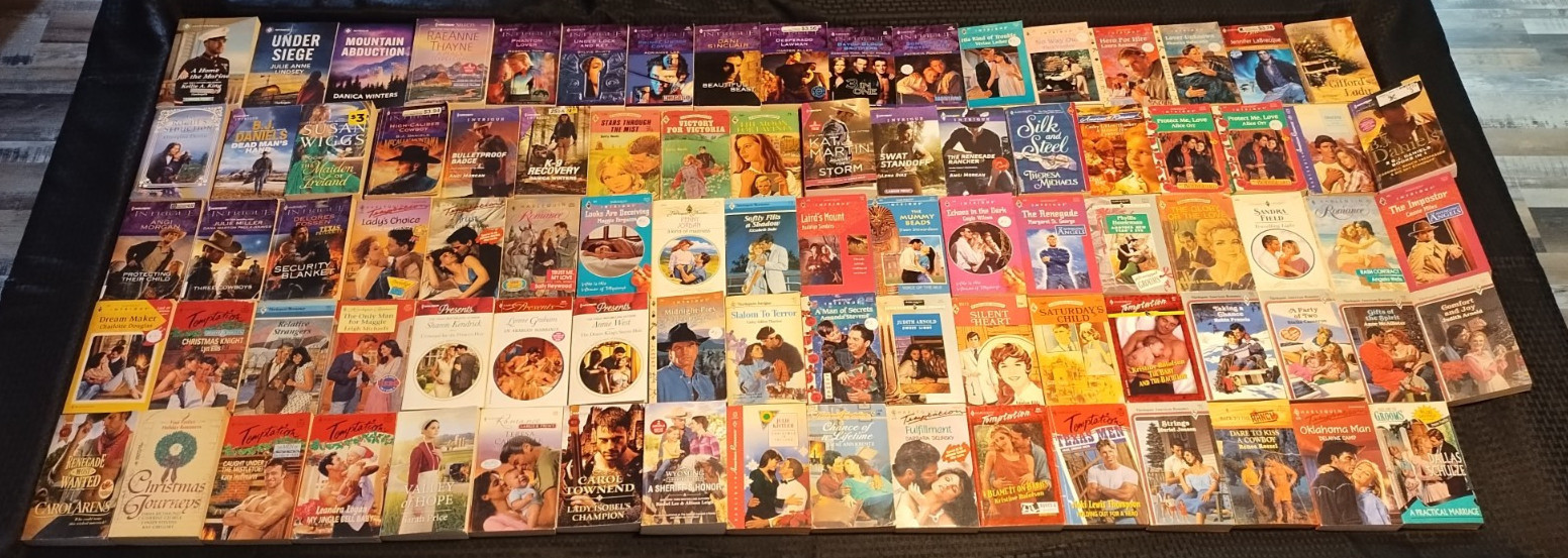 ROMANCE PAPERBACKS – BUILD YOUR OWN LOT Harlequin |Presents|Intrigue|Romance