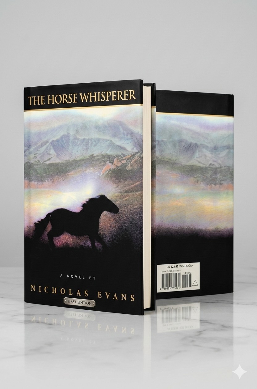 The Horse Whisperer by Nicholas Evans (Hardcover, First Edition, Dust Jacket)
