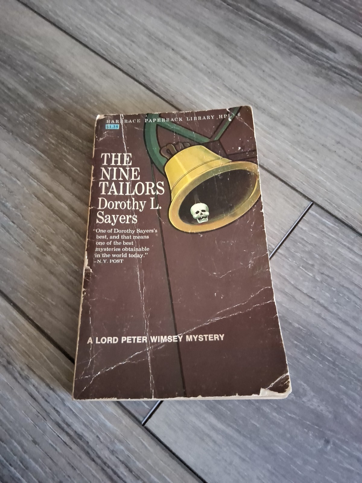 The Nine Tailors by Dorothy L. Sayers Vintage PB 1962 FREE SHIPPING