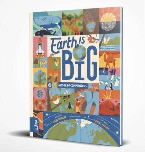 Earth is Big: A Book of Comparisons 9781912920341 by Tomecek, Steve