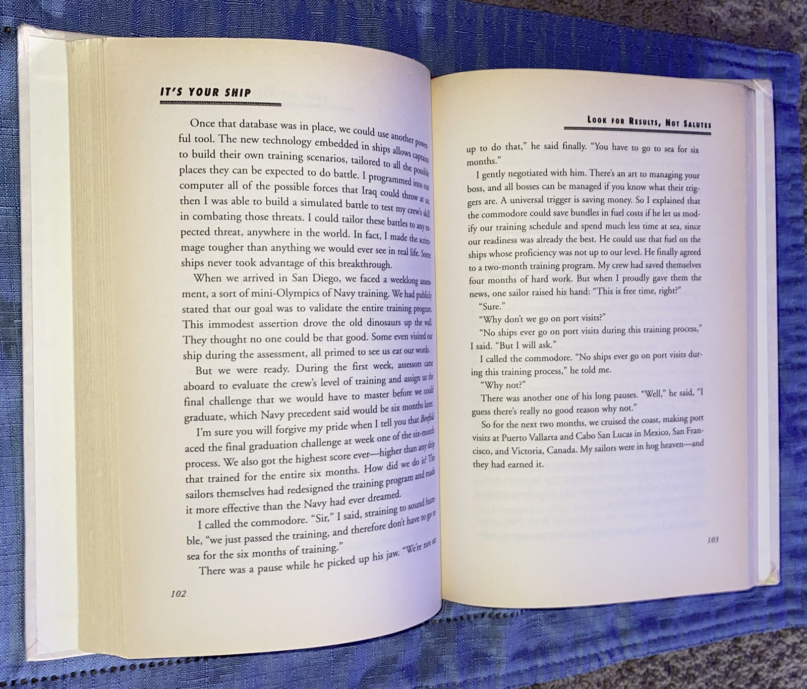 It’s Your Ship: Management Techniques Navy Capt. D. Michael Abrashoff Signed HC
